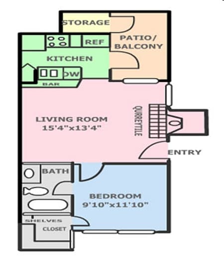 1BR/1BA - Huntington Ridge