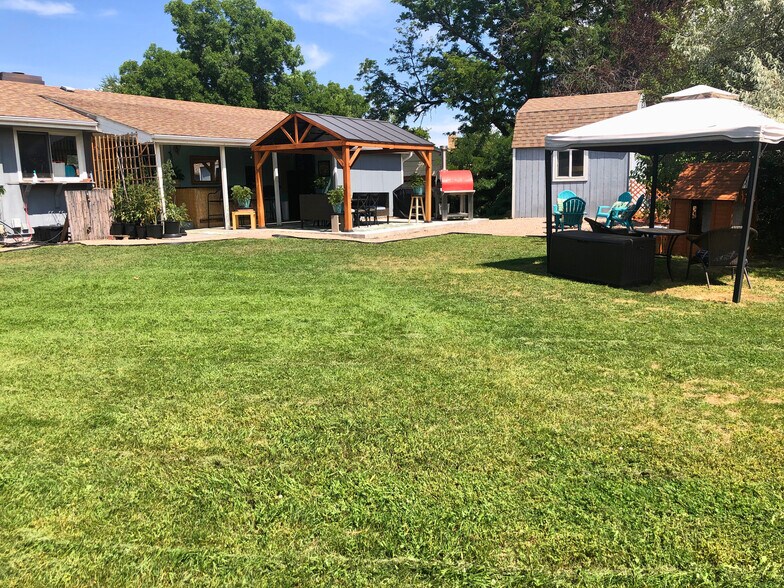 Back yard - 1220 Alpine Pl