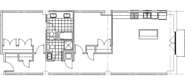 2BR/2BA - Chesapeake Lofts