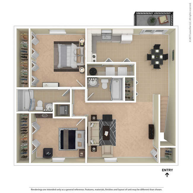 Floorplan - Apartments at Waterford