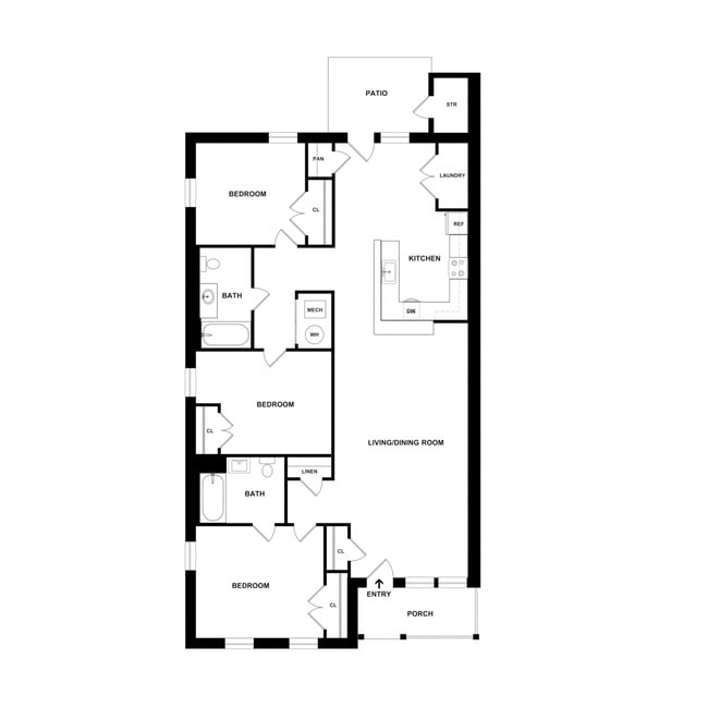 Floorplan - Curtis Cofield II Estates