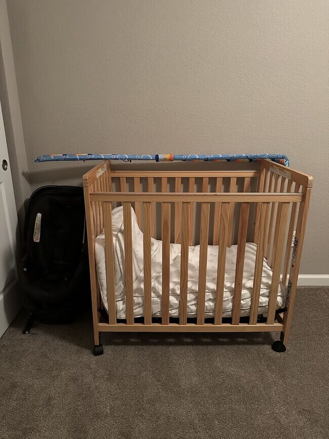 Baby Crib for family in bedroom - 9316 Caulfield Dr