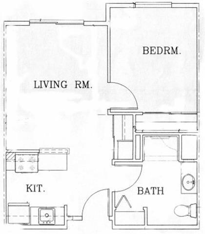 Floorplan - Vasa Creek Woods Senior Apartments