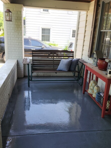 Front porch - 126 N 35th St