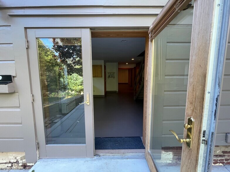 French door entrance-outside - 127 Flint St
