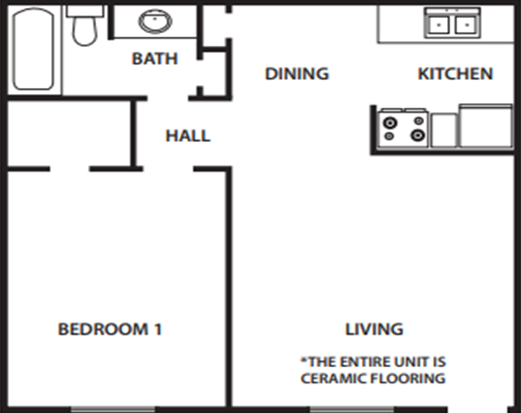 Floorplan - Vista Del Rey Apartments