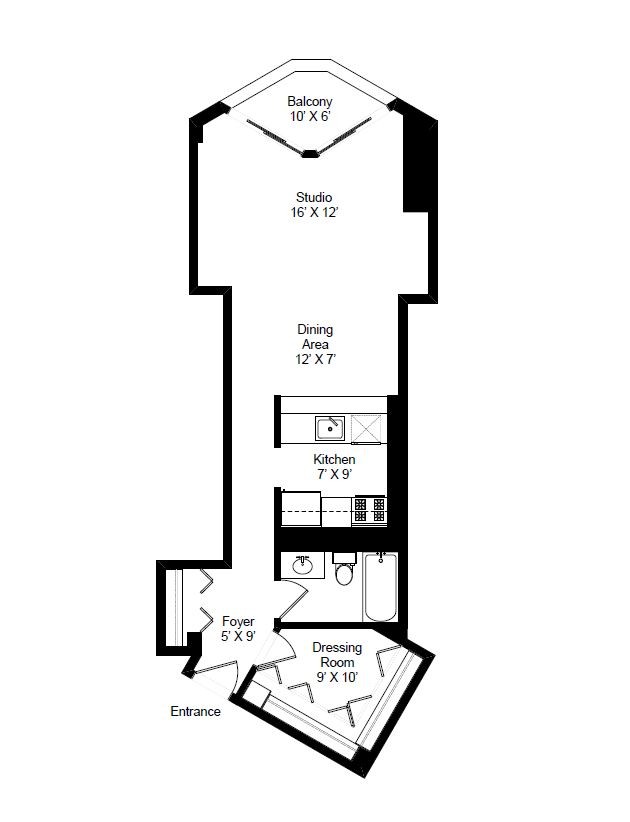 Floorplan - Atrium at Old Town Park