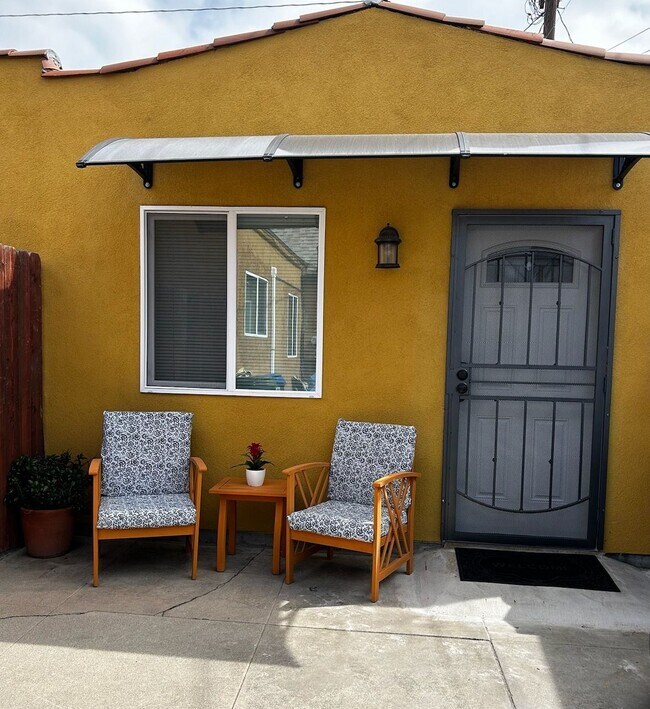 Front of Studio ADU - 7414 La Salle Ave