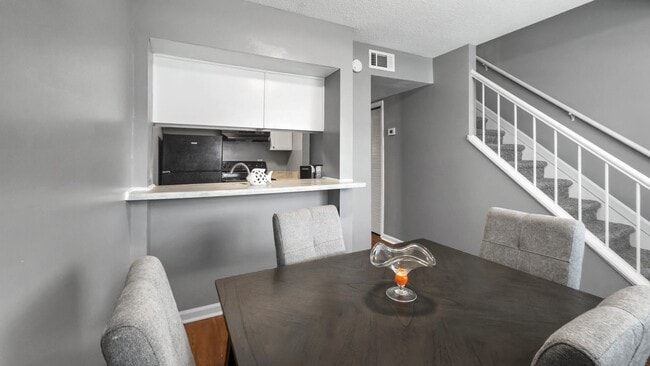 Dining Room and Kitchen - Amelia West Townhomes