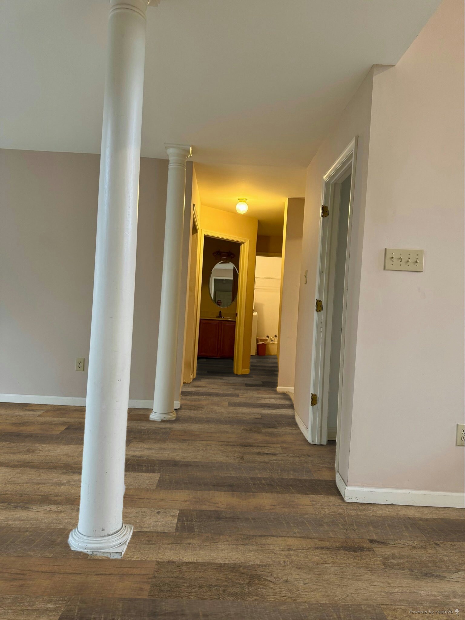 Downstairs Hall - 201 Riverwoods Dr
