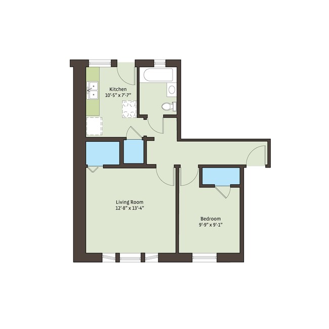 Floorplan - 5528 S. Cornell Avenue