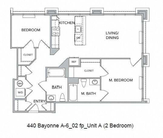 Floorplan - City Line Bayonne