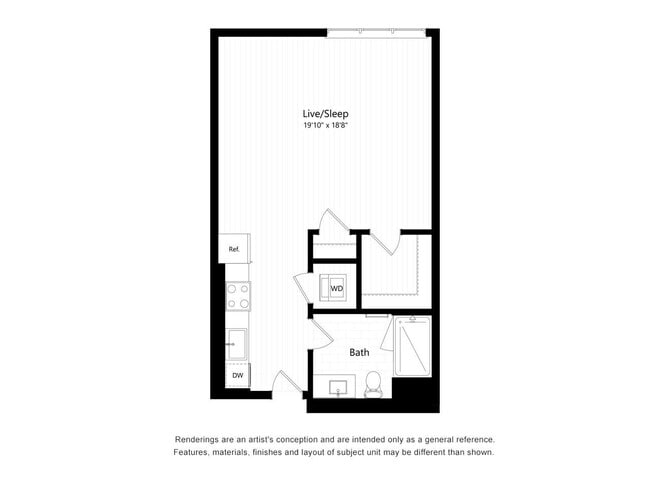 A1 floor plan The Louise 4850 - The Louise 4850