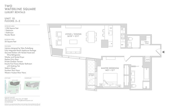 Floorplan - Waterline Square