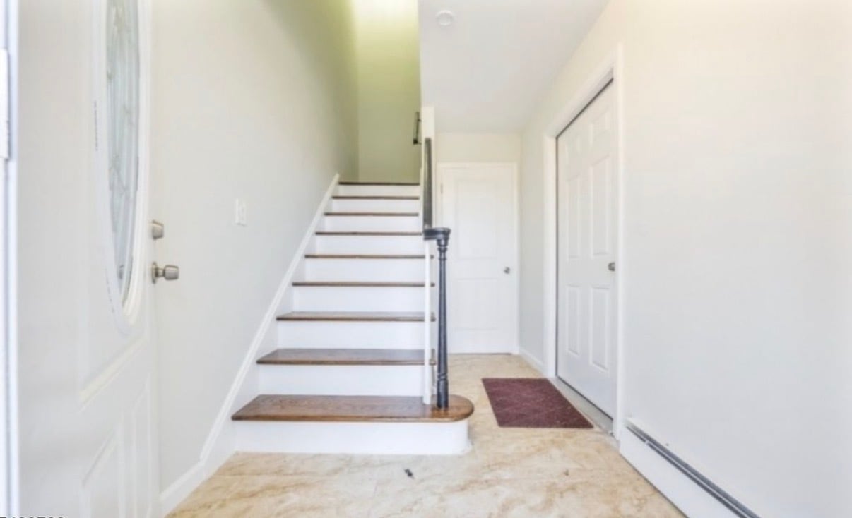 Stairs to the unit - 91 Broad St
