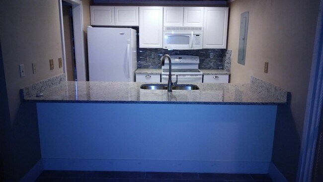 Centered picture of remodeled kitchen - 4193 Abbey Court