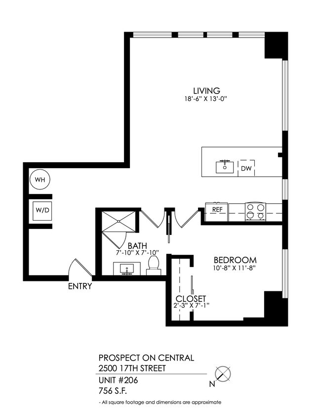 Floorplan - Flats at Prospect
