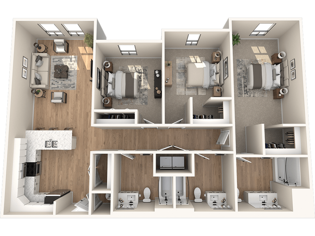Floorplan - Solace at Ballpark Village