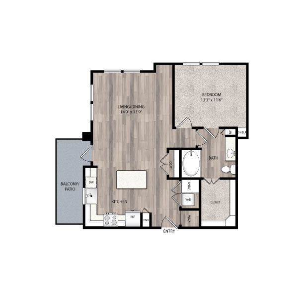 Floorplan - The Edison at Frisco