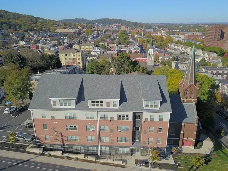 Side of Building - City Views Apartments