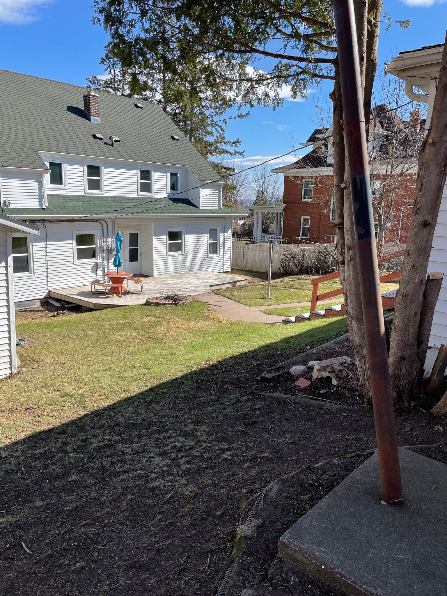 Back yard - 2417 E 3rd St