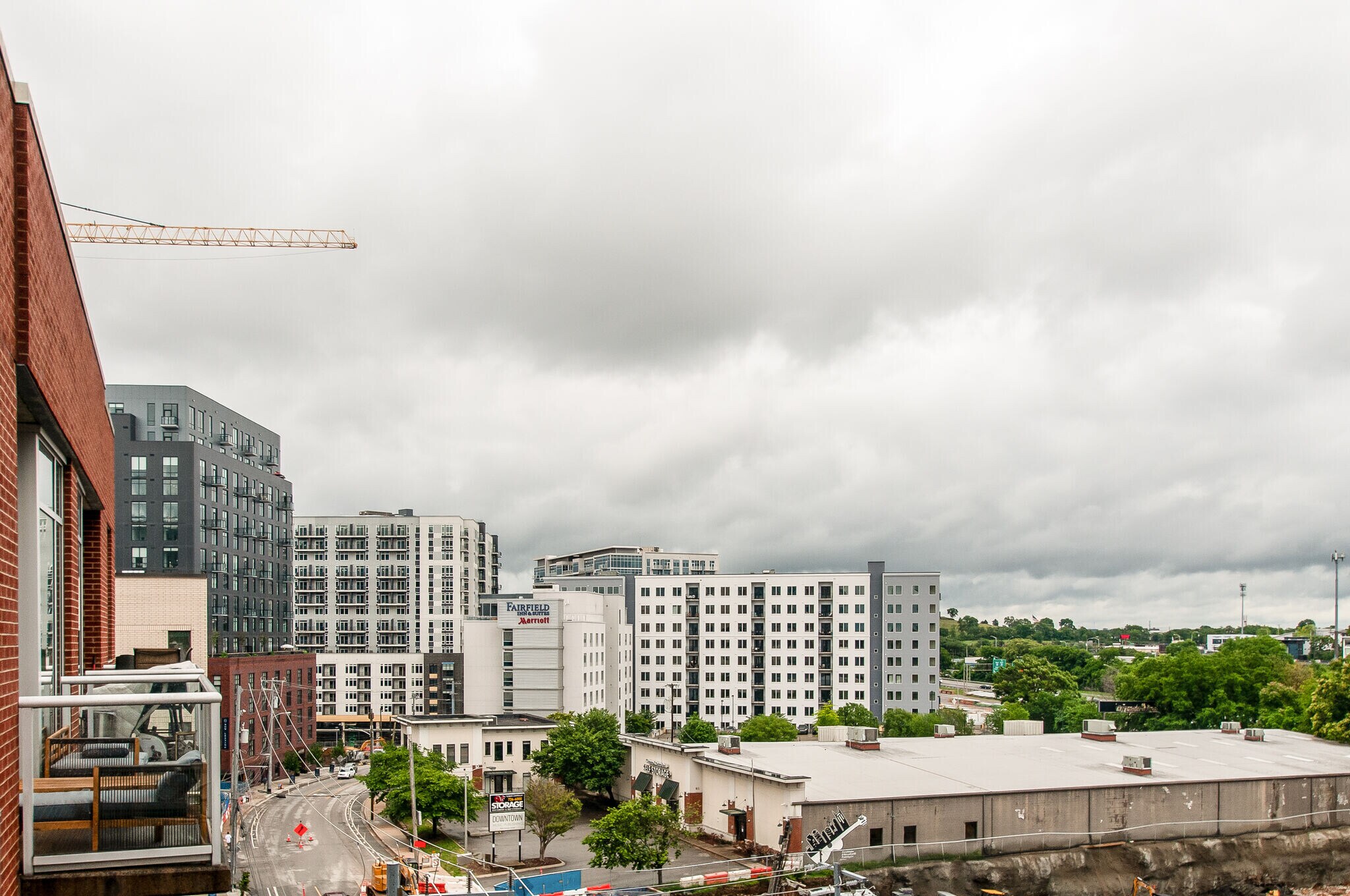 View of downtown from 9th Floor Terrace - 600 12th Ave S
