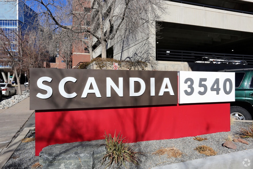 Signage - Scandia Apartments