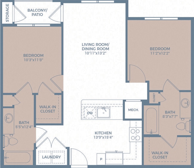 Floorplan - Bridge at Estancia