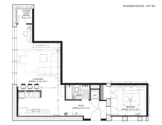 Floorplan - Wilkinson Lofts