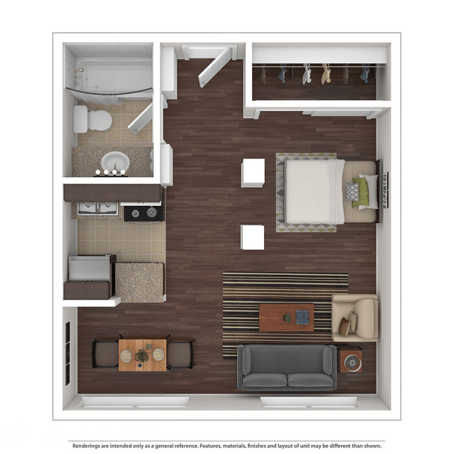 Floorplan - Riverbend Terrace Apartments