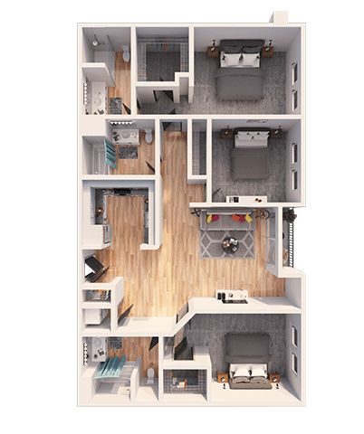 Floorplan - The Guild North Hollywood