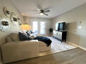 Living Room - Harrison Apartments