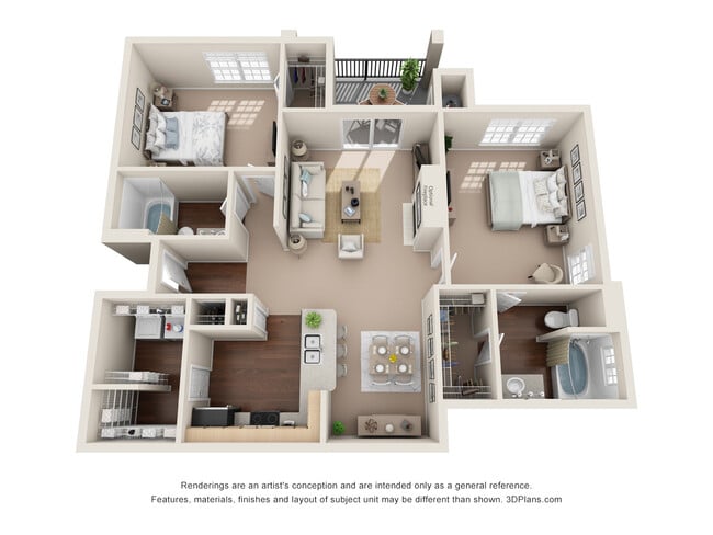 Floorplan - Sonterra Apartment Homes