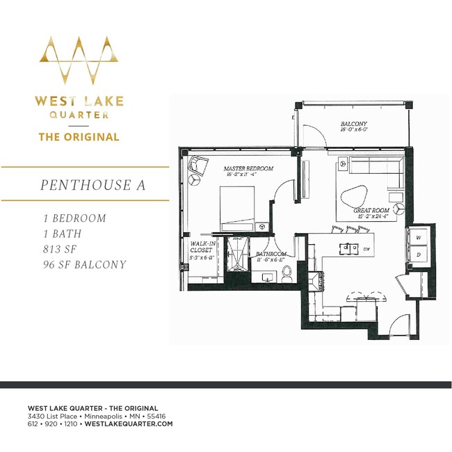 Floorplan - The Original at West Lake Quarter