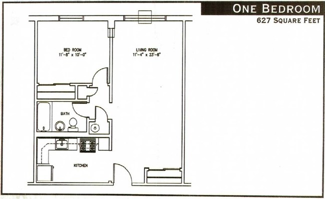 1br/1ba - 500 - BROAD MEADOWS PLAZA