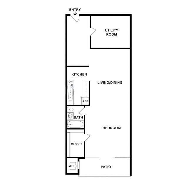 Floorplan - GrandView Apartments