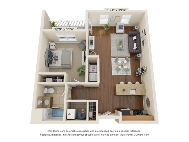 Floorplan - The Springs