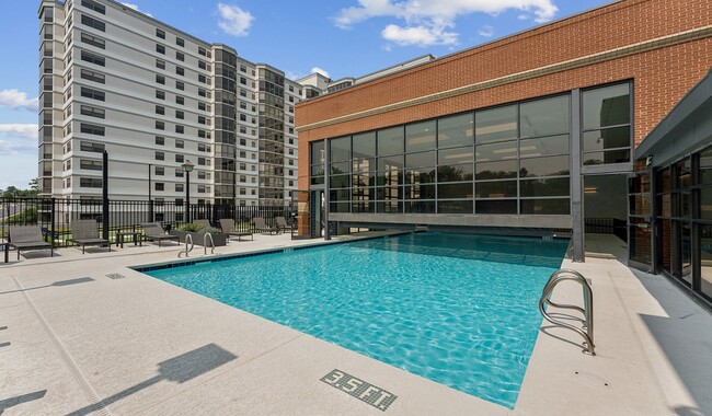 Your new pool is indoor/outdoor to enjoy year round - Huntington Gateway