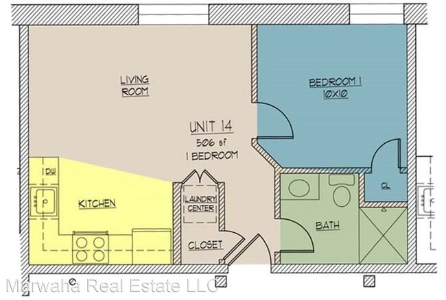 Floorplan - Old Towne Flats