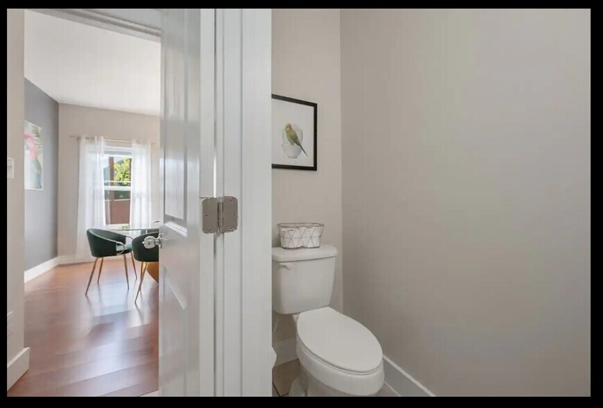 1st floor powder room - 1100 Coleman St