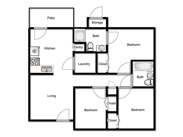 Floorplan - Mulberry Park