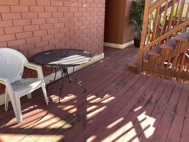 Private Deck - 5941 W Corcoran Plz