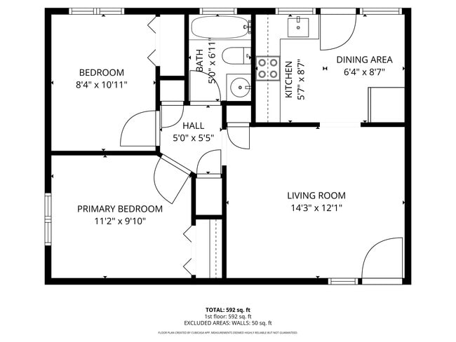 Floorplan - Hidden Valley Apartments