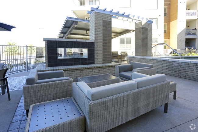 Outdoor Fireplace - Camden Lincoln Station