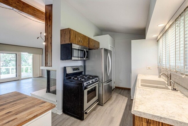 Laundry unit in kitchen - 504 S Butterfield Rd.