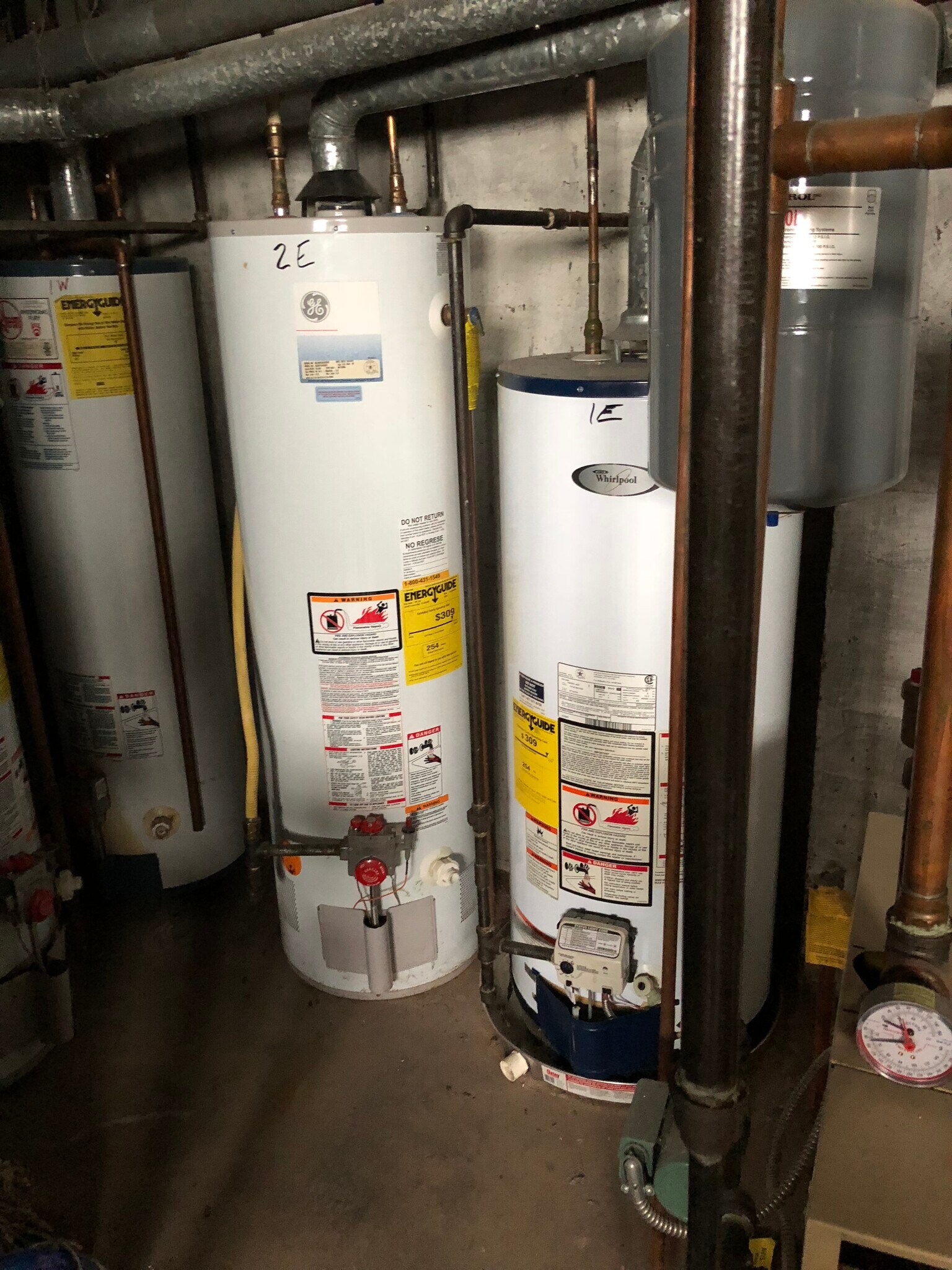 Tenants' Gas Water Heaters - 4525 Roth Ave