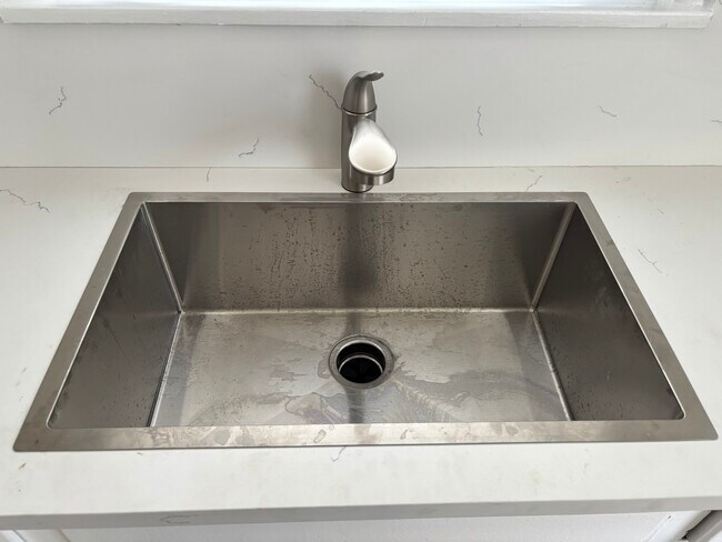 Large new stainless steel sink - 6266 S La Brea Ave