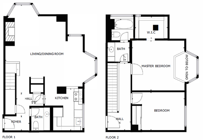 Floorplan - Trinity Towers Apartments