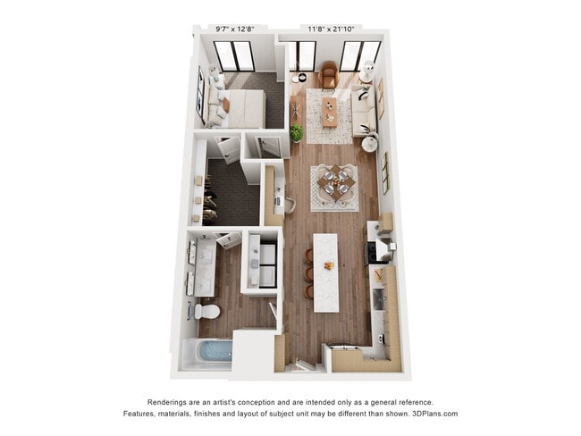 Floorplan - 2800 Taylor