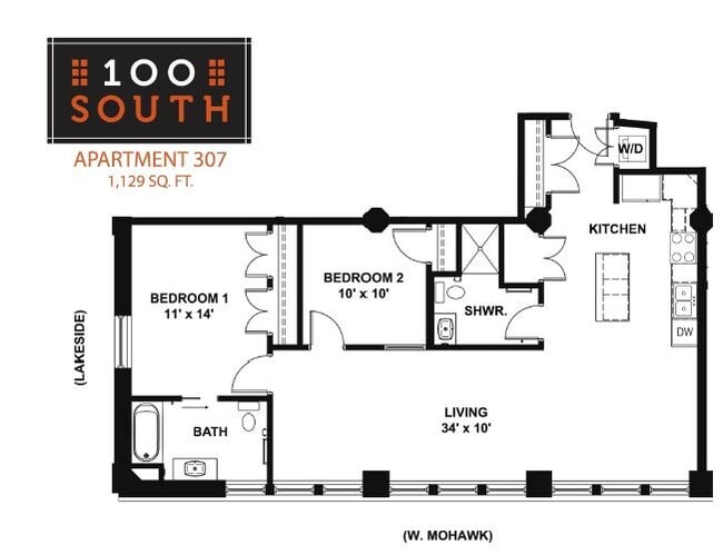 Floorplan - 100 South